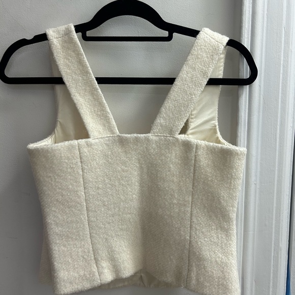 Reformation  Amora Top Color: Cream Size: 6 - Picture 2 of 3